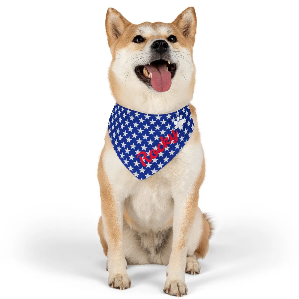 4th of July Pet Bandana Collar – USA Festive Dogwear