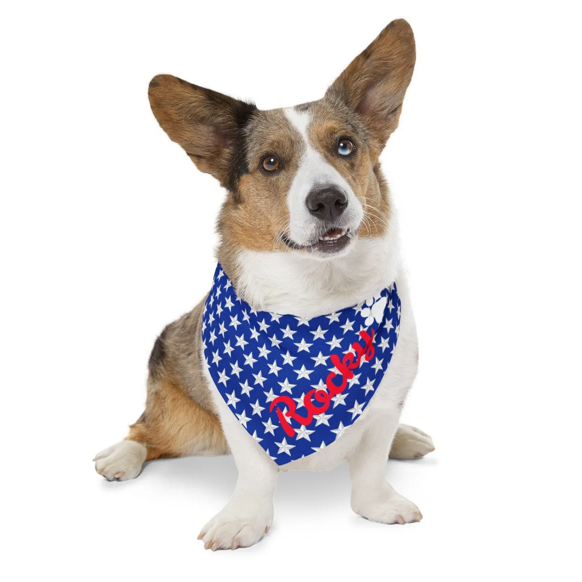 4th of July Pet Bandana Collar – USA Festive Dogwear