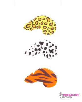 Animal-tastic inserts for chameleon BROOCH
