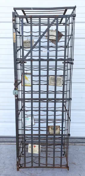 Antique French Wine Cage / Rack