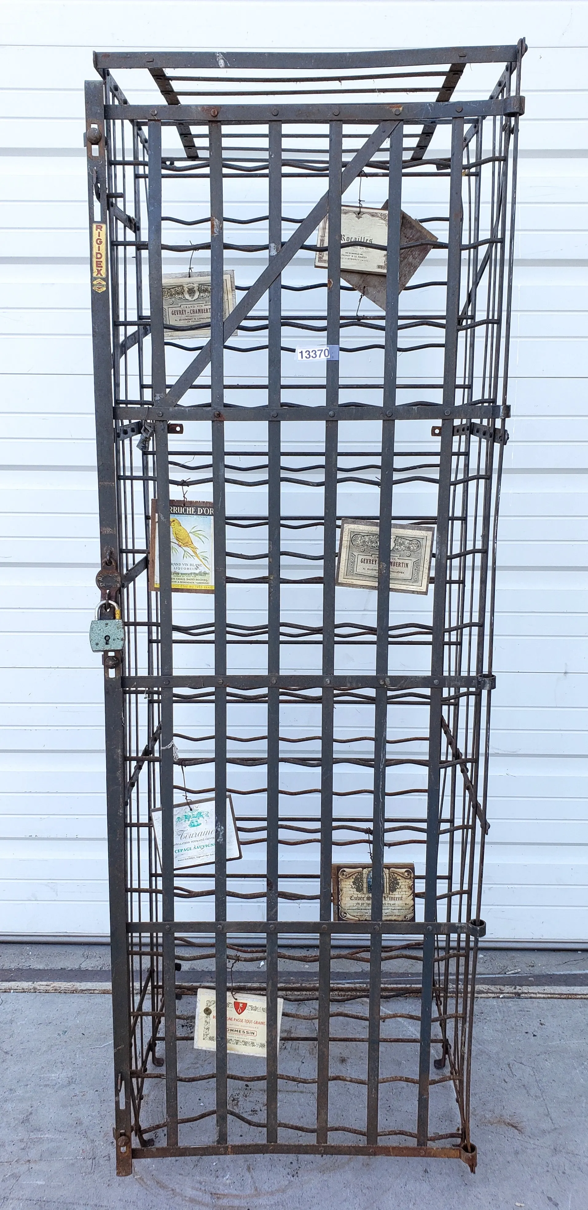 Antique French Wine Cage / Rack