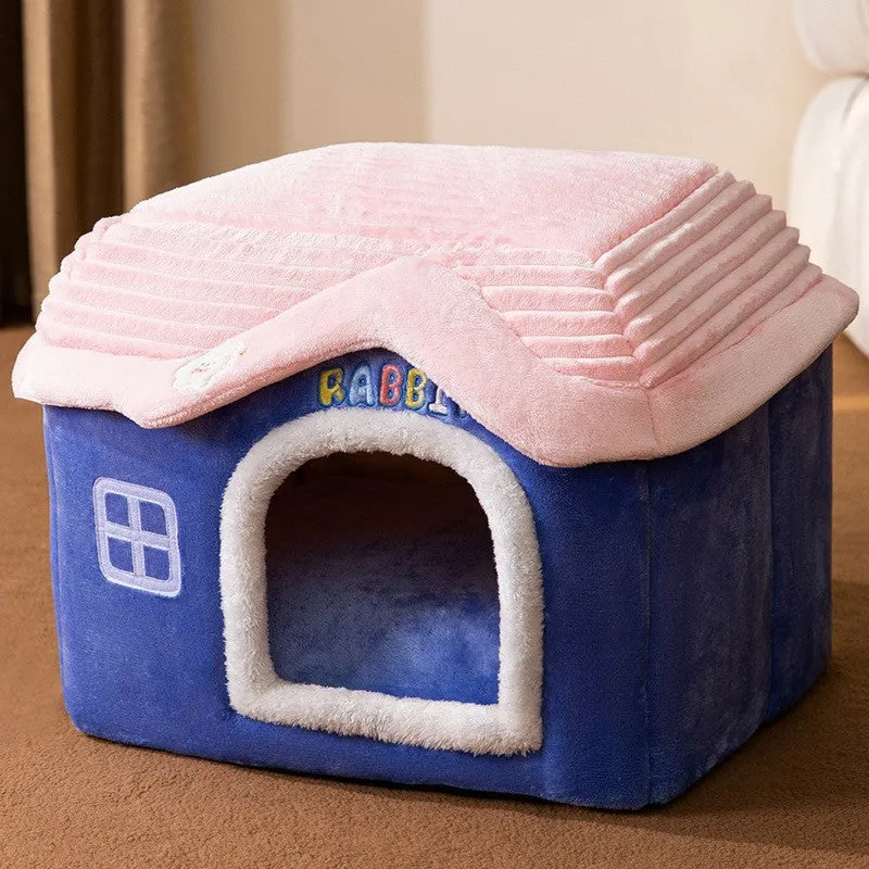 Autumn And Winter Closed Warm Cat Bed Kennel Pet Supplies