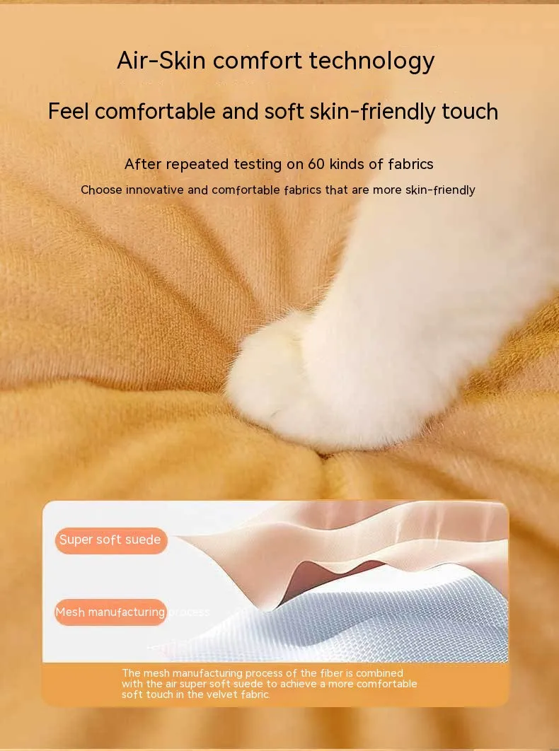 Autumn And Winter Closed Warm Cat Bed Kennel Pet Supplies