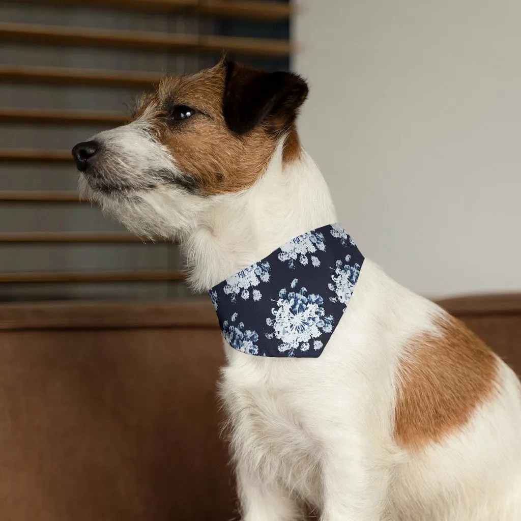Carrot Flower Flow Pet Bandana