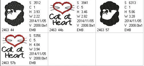 Cats Silhouette Combo