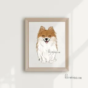 Choose Your POMERANIAN Art Print