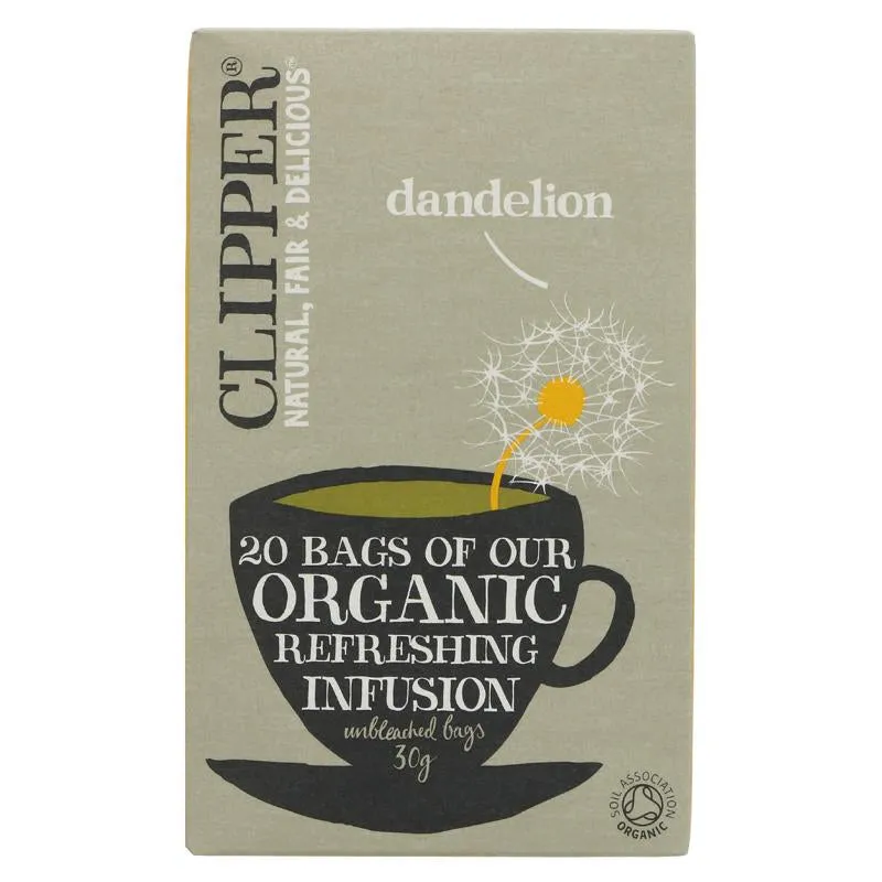 Clipper Organic Dandelion Infusion Tea 20 Bags