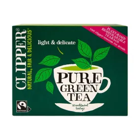 Clipper Organic Pure Green Tea 80 Unbleached Bags