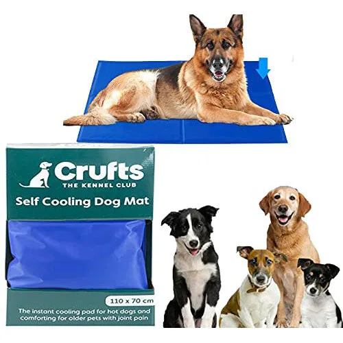 Crufts Pet Cooling Mat 110cm x 70cm