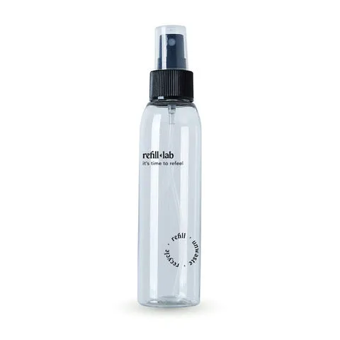 Envase PET ambar con válvula cremera 300ml