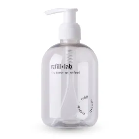 Envase PET cristal con válvula cremera 300ml