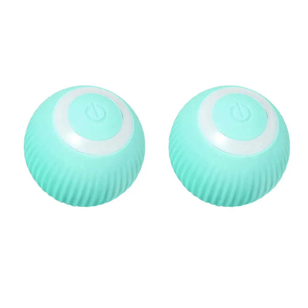 Interactive Cat Toys Ball, Automatic 360° Self-Rotating Rolling Ball USB Accessories Cats Pet Exercise Chase Toy Ball for Kitten