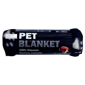 Paw Print Pet Blanket 80 x 80 cm