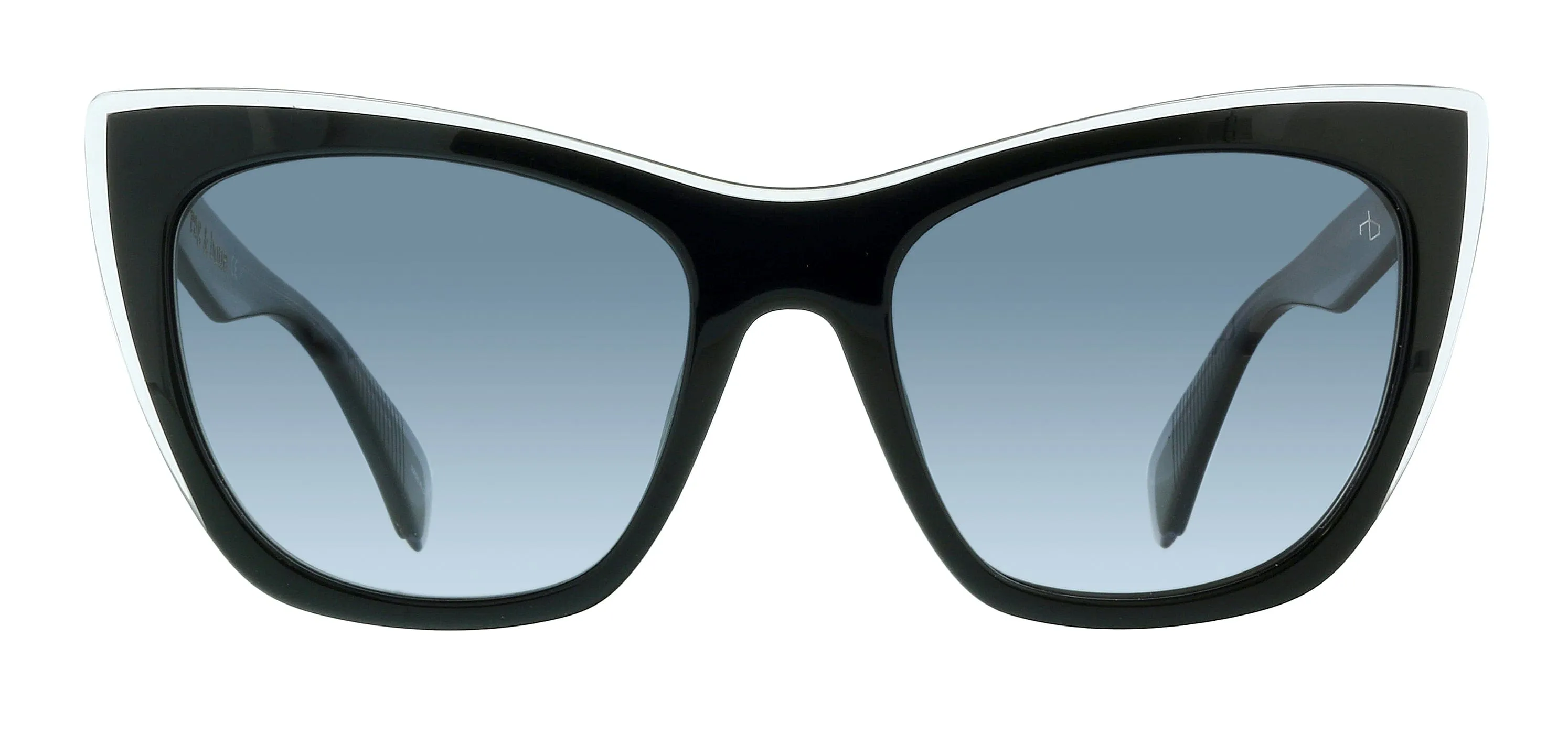 Rag & Bone RNB1039/G/S 9O 008A Black Grey  Sunglasses