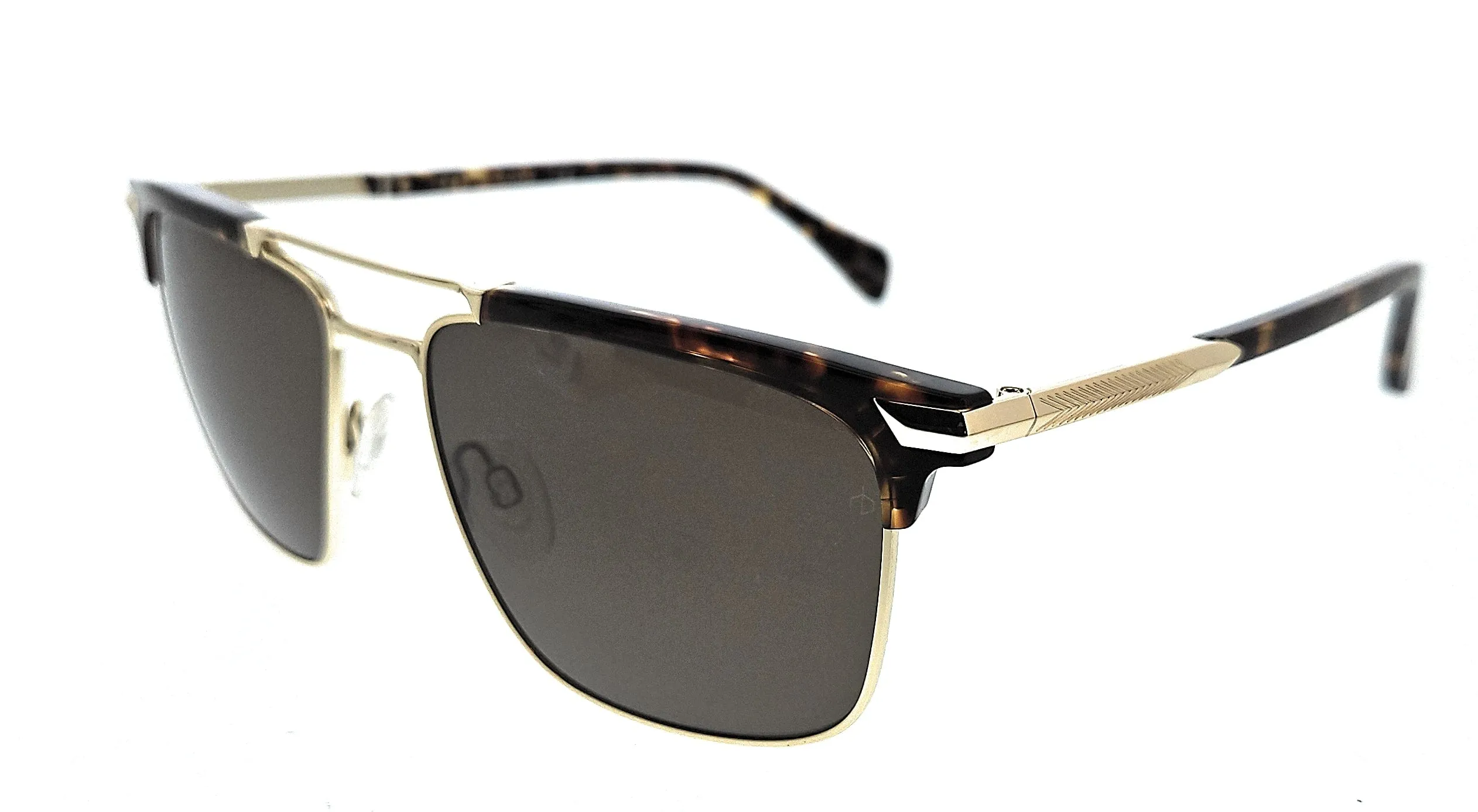 Rag & Bone RNB5032/G/S LVL LVL Gold Havana Square Sunglasses