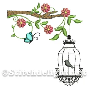 SDS0597 Bird Cage