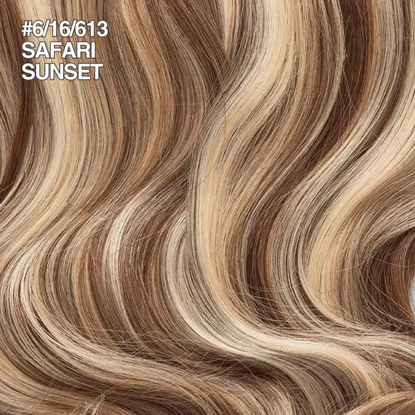 Stranded One Piece Wand Wave Clip In Synthetic Hair Extension