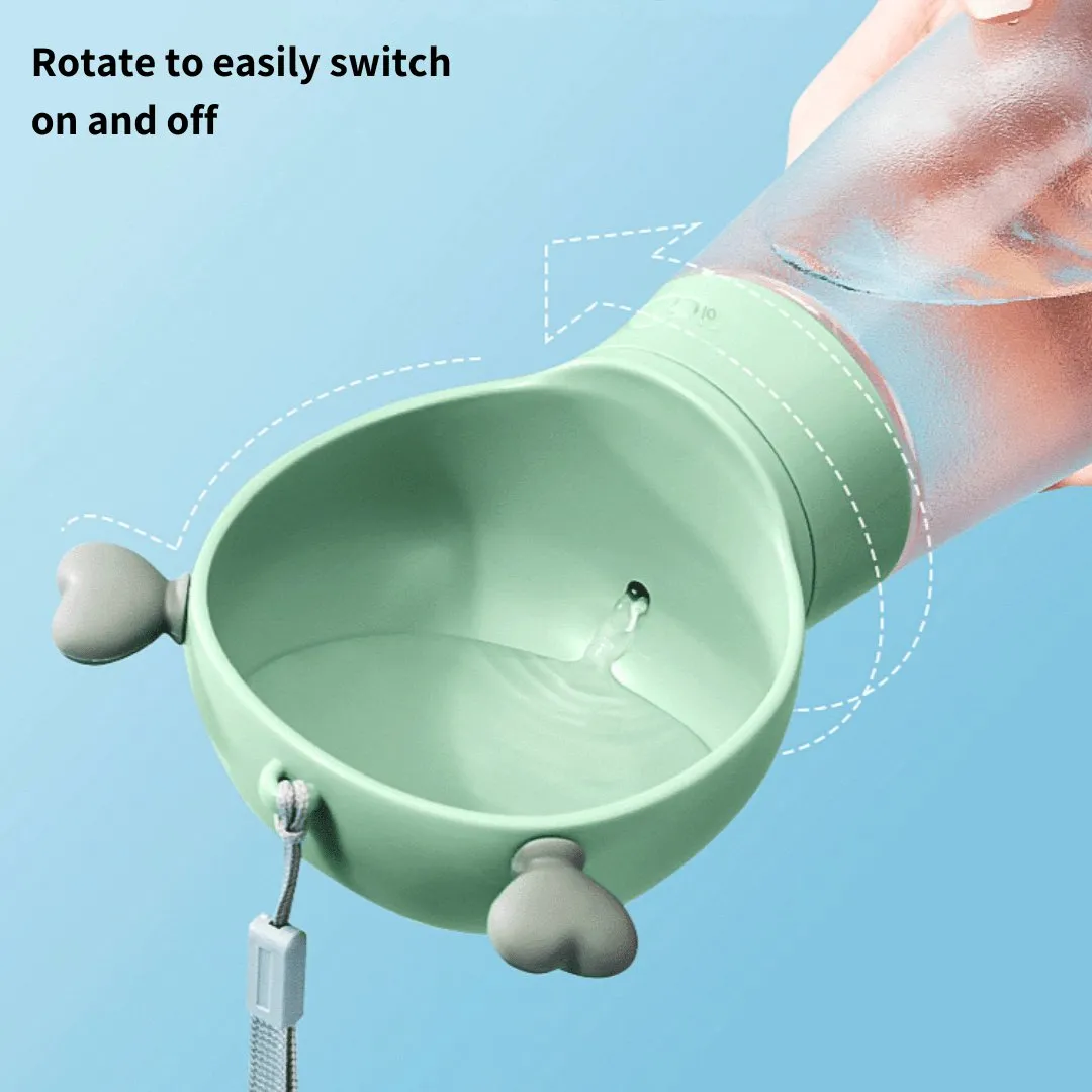 Water Bottle With Food Container